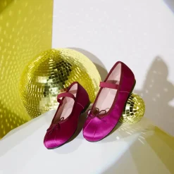 Ballerines enfant fille - fuschia