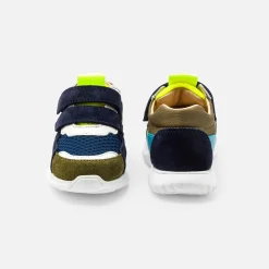 Baskets running bébé garçon - kaki