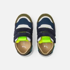 Baskets running bébé garçon - kaki