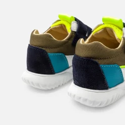 Baskets running bébé garçon - kaki
