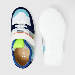 Baskets running enfant - bleu