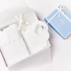 Bavoir bébé - blanc jacadi