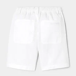 Bermuda enfant garçon en twill - blanc jacadi