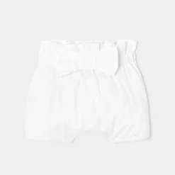 Bloomer bébé fille à nœud - blanc jacadi