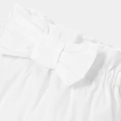 Bloomer bébé fille à nœud - blanc jacadi