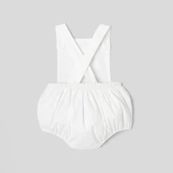 Bloomer bébé fille en popeline - blanc jacadi