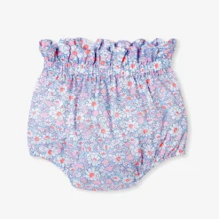 Bloomer bébé fille en tissu Liberty - multicolore