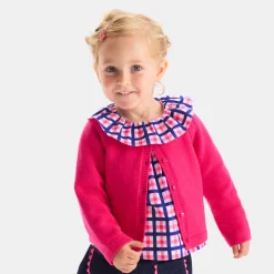 Blouse bébé fille à carreaux - blanc/multicolore