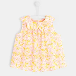 Blouse bébé fille en Liberty - multicolore
