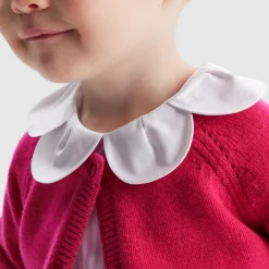 Blouse bébé fille rayée - blanc/rose