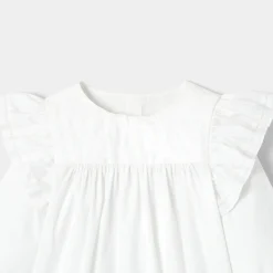 Blouse bébé manches longues - blanc jacadi