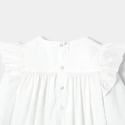 Blouse bébé manches longues - blanc jacadi