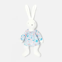 Blouse pour peluche lapin moyen modèle - rose/multicolore