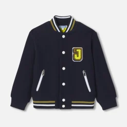 Blouson Teddy enfant - marine jacadi