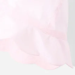 Bob enfant fille à festons - rose pale jacadi