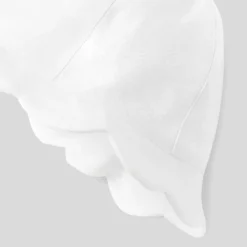 Bob enfant fille à festons - blanc jacadi