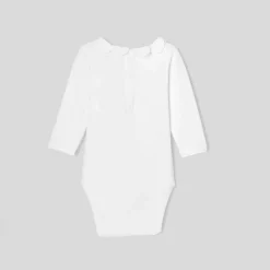 Body bébé fille à col pétales - blanc jacadi