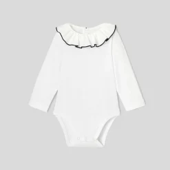 Body bébé fille à collerette - blanc jacadi