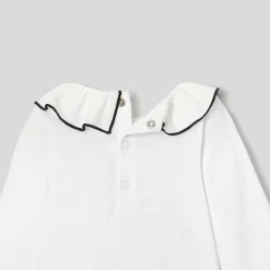 Body bébé fille à collerette - blanc jacadi