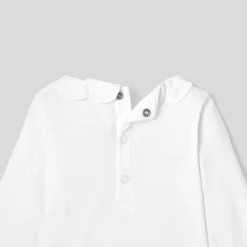 Body bébé fille col pétales - blanc jacadi