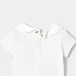 Body bébé fille manches courtes - blanc jacadi