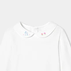 Body bébé fille manches longues - blanc jacadi