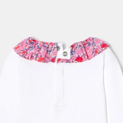 Body bébé fille manches longues - blanc jacadi