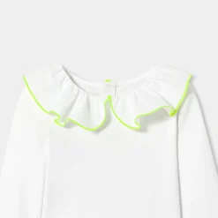 Body bébé fille manches longues - blanc jacadi