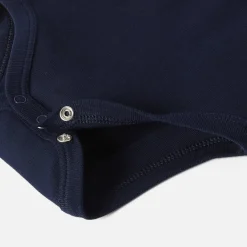 Body bébé garçon à col Oxford - marine jacadi