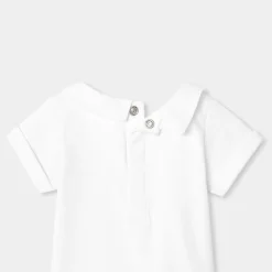 Body bébé garçon manches courtes - blanc jacadi