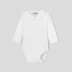 Body bébé garçon manches longues - blanc jacadi