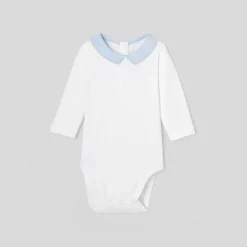 Body bébé garçon manches longues - blanc jacadi