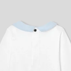 Body bébé garçon manches longues - blanc jacadi