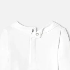Body bébé garçon manches longues - blanc jacadi