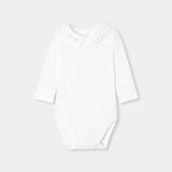 Body bébé garçon manches longues - blanc jacadi