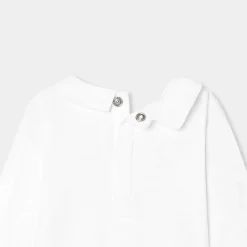 Body bébé garçon manches longues - blanc jacadi