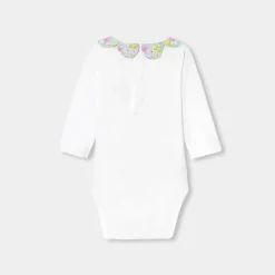 Body manches longues bébé fille - blanc jacadi