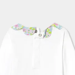 Body manches longues bébé fille - blanc jacadi