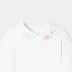 Body manches longues bébé fille - blanc jacadi