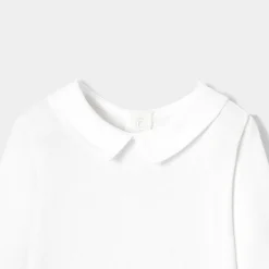 Body manches longues bébé garçon - blanc jacadi