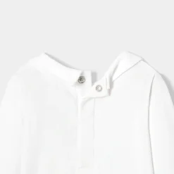 Body manches longues bébé garçon - blanc jacadi