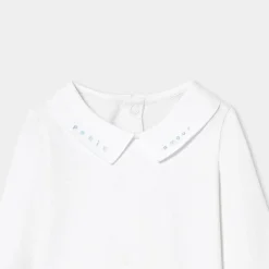 Body manches longues bébé garçon - blanc jacadi