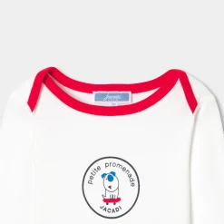 Body manches longues bébé garçon - blanc jacadi