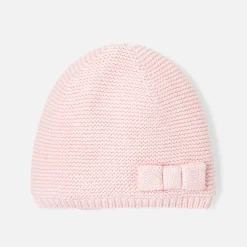 Bonnet bébé fille - rose pale jacadi