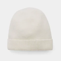 Bonnet bébé fille en cachemire - blanc jacadi