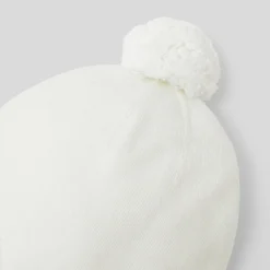 Bonnet uni bébé - blanc doux jacadi