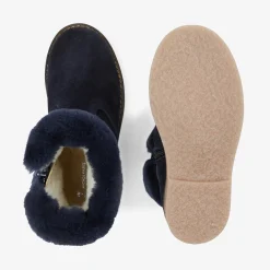 Boots fourrées enfant fille - marine jacadi