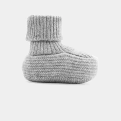 Bottons bébé en cachemire - gris chine clair jacadi