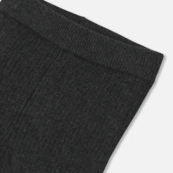 Caleçon bébé garçon en tricot - gris anthracite jacadi