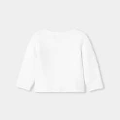 Cardigan bébé en coton - blanc jacadi